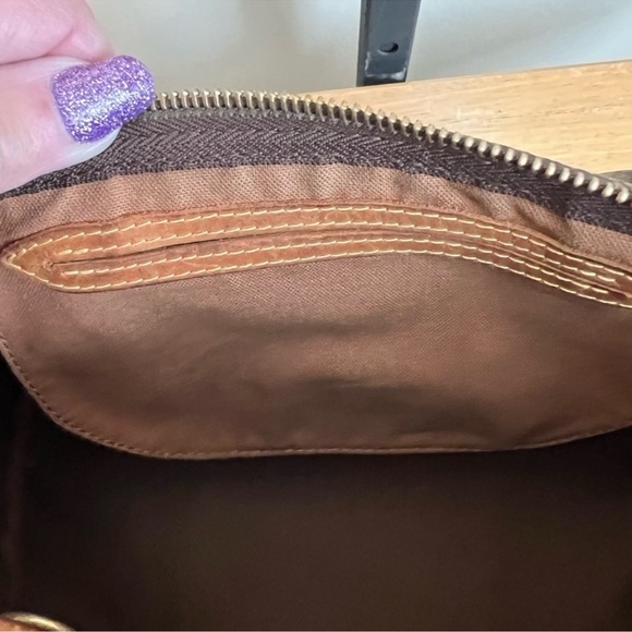 Louis Vuitton Brown Monogram Satchel - Picture 11 of 13